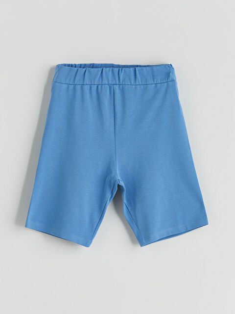 LCW Kids Beli Lastikli Kız Çocuk Kısa Tayt