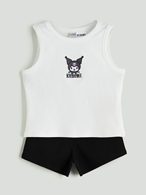 LCW Kids Beli Lastikli Kız Çocuk Şort - S5P066Z4-CVL