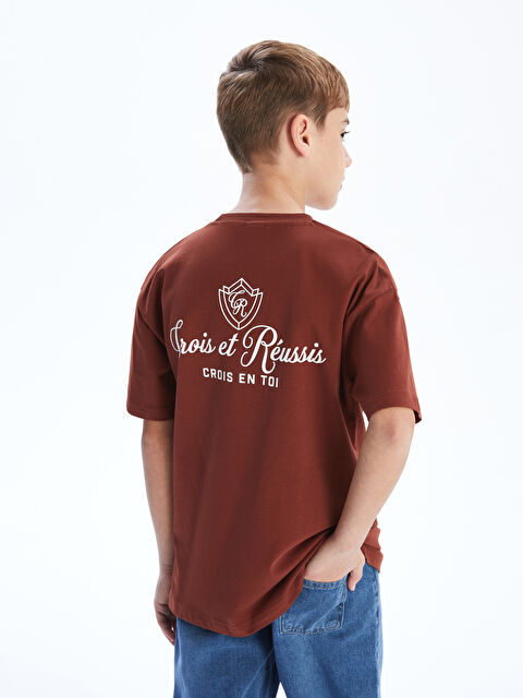 LCW Kids Bisiklet Yaka Erkek Çocuk Tişört - S5P121Z4-L0G