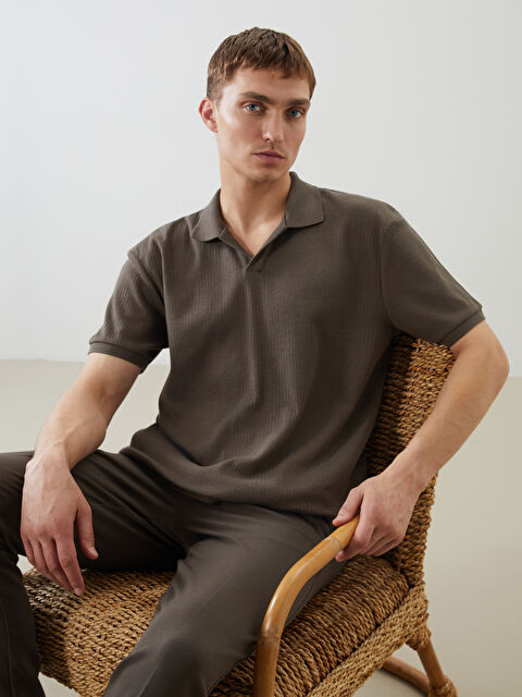 LCW Vision Polo Yaka Erkek Tişört - S5P222Z8-ZNA