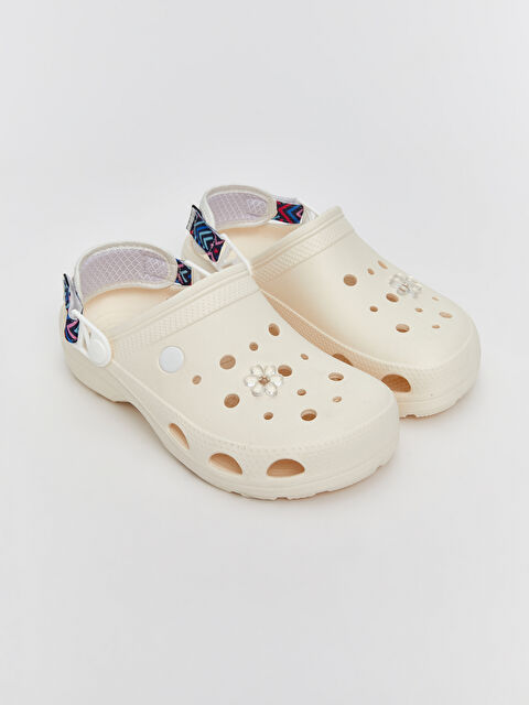 LCW STEPS Çiçek Baskılı Kadın Plaj Sandaleti - S5P229Z8-FEW