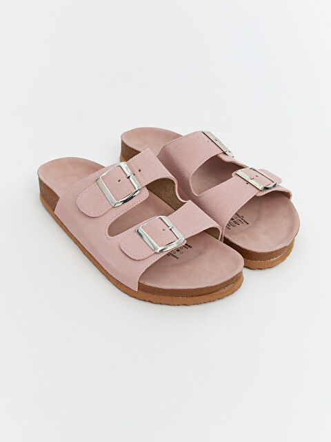 LCW STEPS Çift Bantlı Kadın Terlik - S5P310Z8-E6T