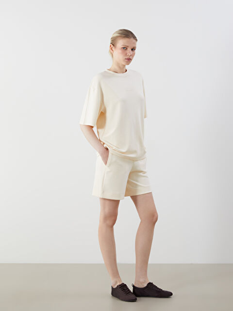 LCW Vision Beli Lastikli Kadın Şort - S5P329Z8-KXP