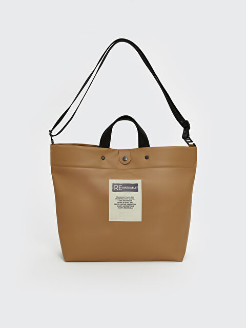 LCW ACCESSORIES Omuz Askılı Deri Görünümlü Erkek Omuz Çantası - S5P338Z8-YJ5