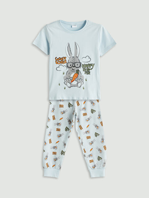 LCW Kids Ensemble de pyjama pour Garçons imprimé Lapin