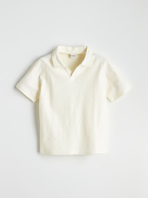 LCW Kids Polo Yaka Erkek Çocuk Tişört - S5P559Z4-R9J