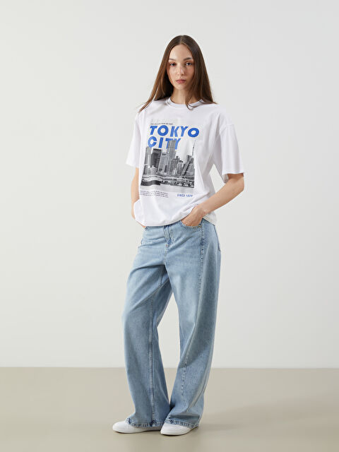 LCW Jeans Wideleg Kadın Jean Pantolon - S5P600Z8-507