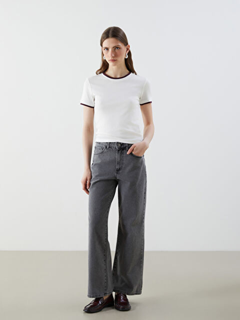 LCW Jeans Wideleg Kadın Jean Pantolon - S5P602Z8-327