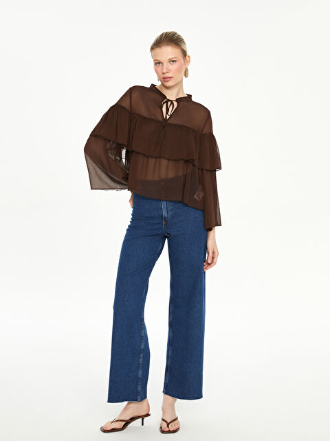 LCW Jeans Wideleg Kadın Jean Pantolon - S5P603Z8-507