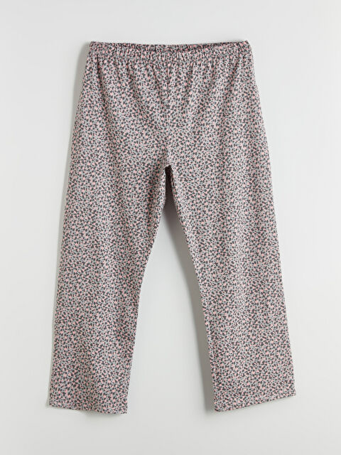 LCW DREAM Beli Lastikli Desenli Kadın Pijama Altı - S5P664Z8-LRW