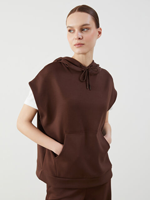 LCW Modest Kanguru Cepli Kadın Hoodie - S5P775Z8-L0C