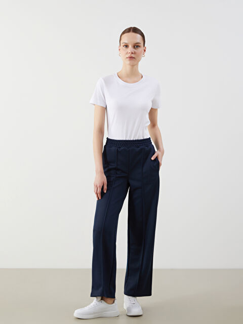 LCW Modest Beli Lastikli Kadın Eşofman Altı - S5P922Z8-JC7