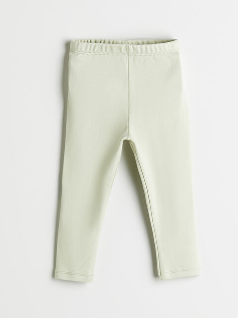 LCW baby Beli Lastikli Basic Kız Bebek Tayt - S5P928Z1-YG4