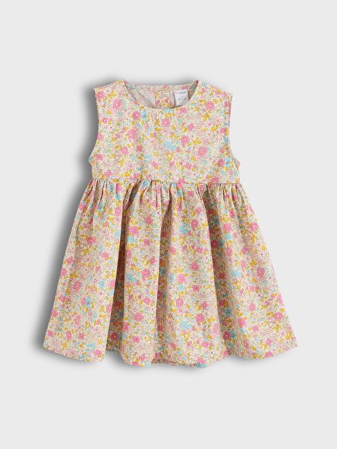 LCW Kids Crew Neck Girls' Dress - S5PA79Z1-F9C