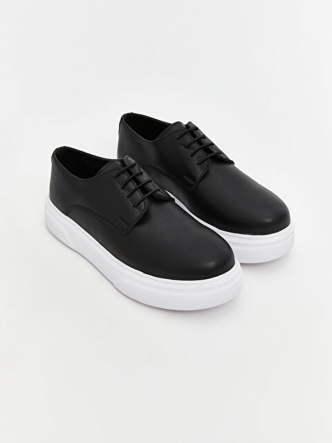 KOOR Deri Görünümlü Erkek Çocuk Klasik Ayakkabı - S5PA84Z4-HUC