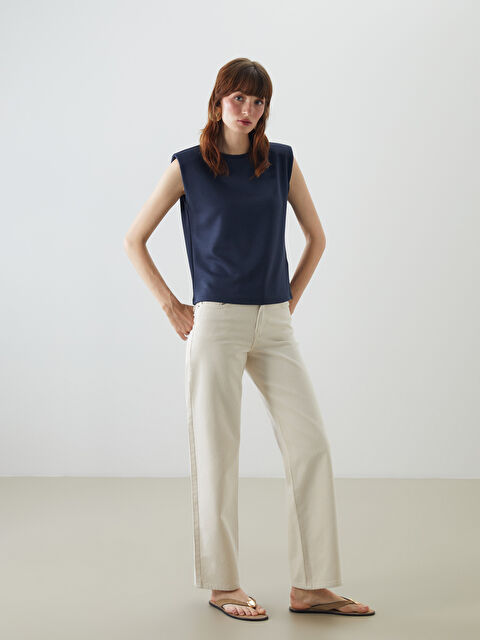 LCW Jeans Straight Fit Kadın Jean Pantolon - S5PB42Z8-KJS