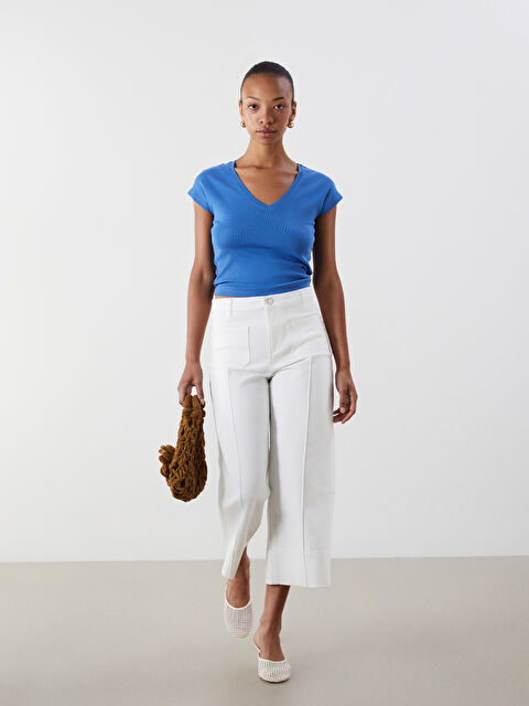 LCW Jeans Wideleg Kadın Jean Pantolon - S5PB43Z8-844