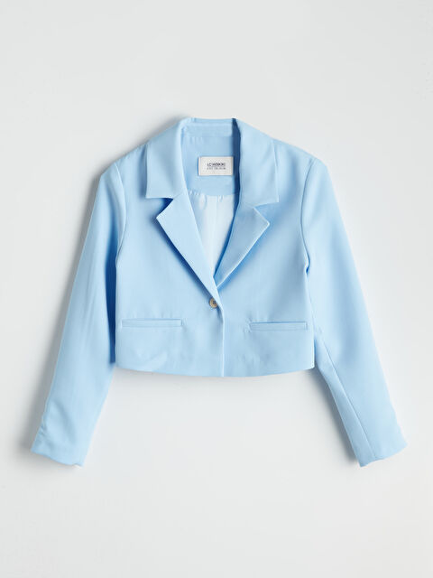 LCW Kids Kız Çocuk Crop Blazer Ceket - S5PB71Z4-QXG