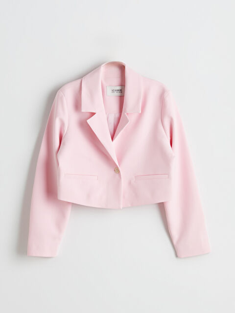 LCW Kids Kız Çocuk Crop Blazer Ceket - S5PB71Z4-YU0