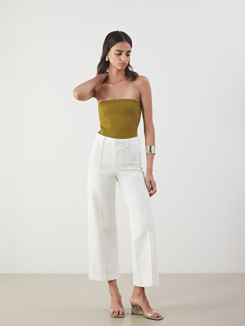 LCW Jeans Wideleg Kadın Jean Pantolon - S5PB85Z8-844