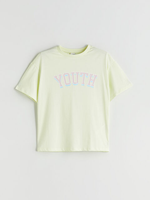 LCW Kids Crew Neck Girls' T-Shirt - S5PC67Z4-8QA