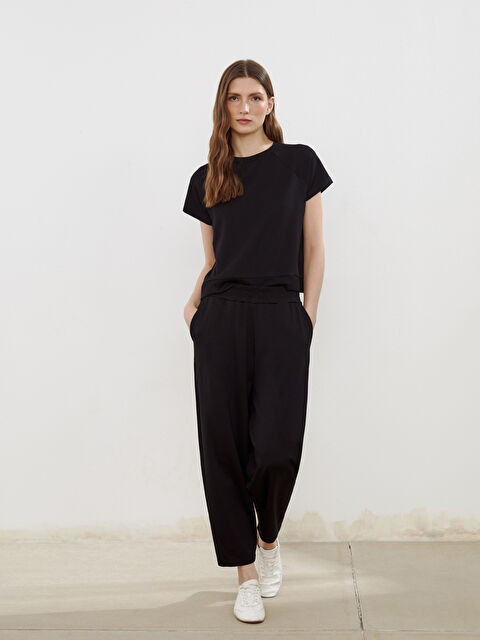 Natuvera Beli Lastikli Kadın Eşofman Altı - S5PC82Z8-UP7