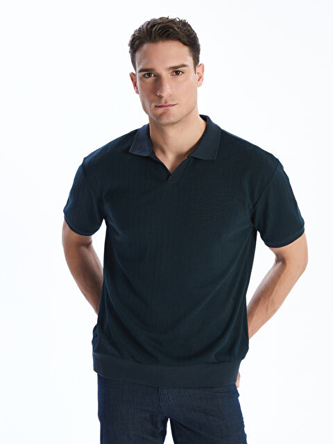 LCW Vision Polo Yaka Erkek Tişört - S5PD77Z8-CZP