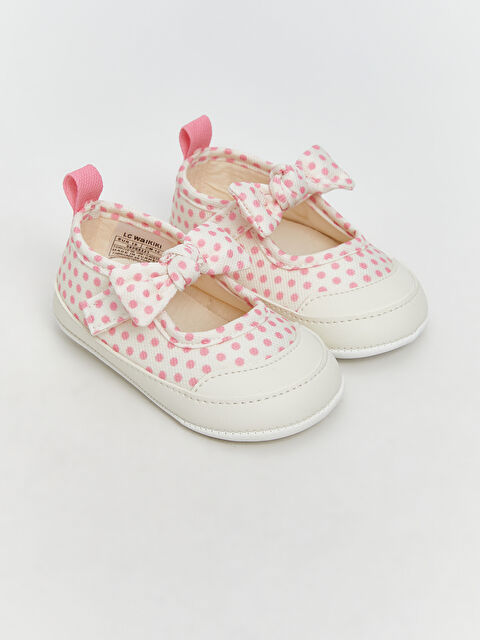 LCW STEPS Fiyonk Detaylı Kız Bebek İlk Adım Ayakkabısı - S5PE52Z1-DMQ