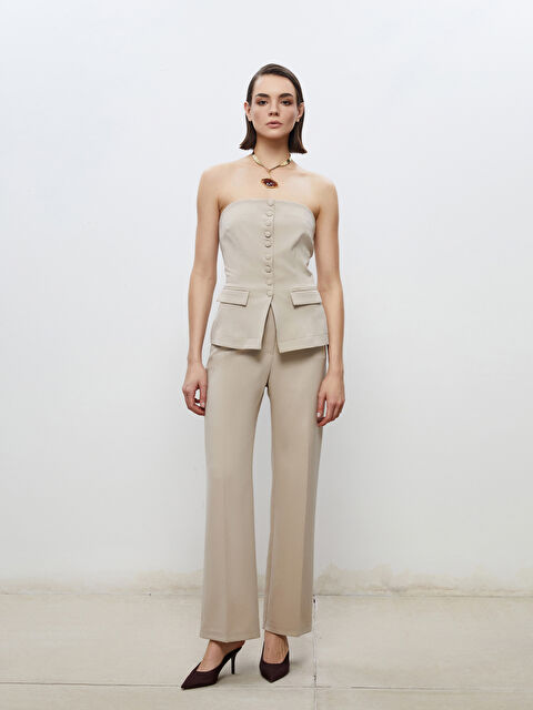 Soulife Standart Fit Kadın Pantolon - S5PE75Z8-HZZ