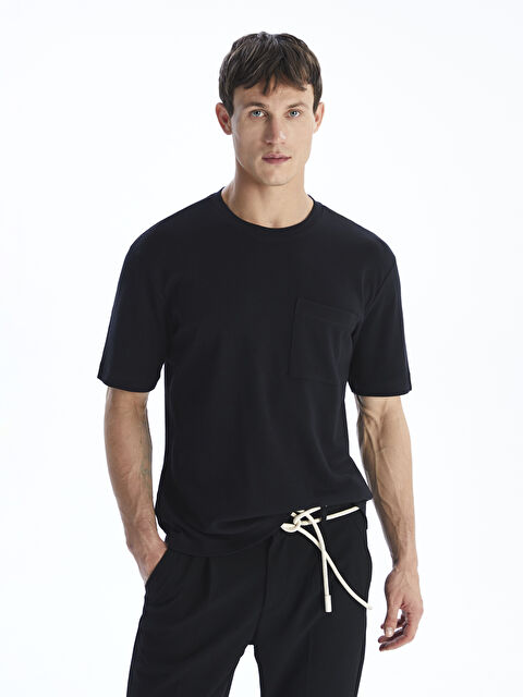 LCW Vision Bisiklet Yaka Erkek Tişört - S5PF39Z8-CVL