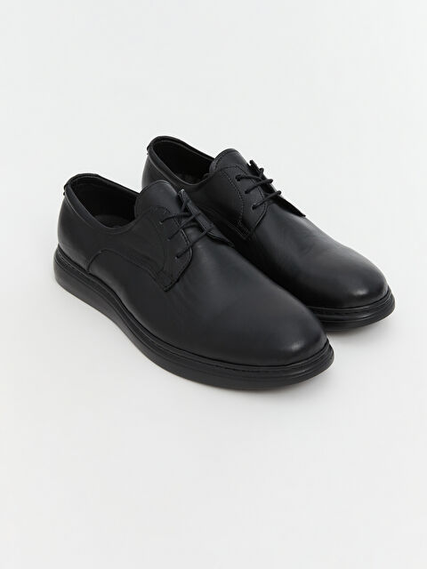 KOOR Bağcıklı Deri Görünümlü Erkek Klasik Ayakkabı - S5PG16Z8-HUC