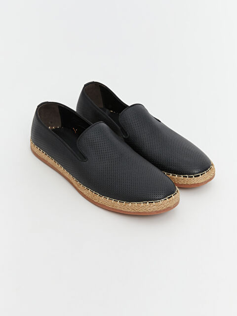 KOOR Hasır Tabanlı Erkek Loafer Ayakkabı - S5PG26Z8-HUC