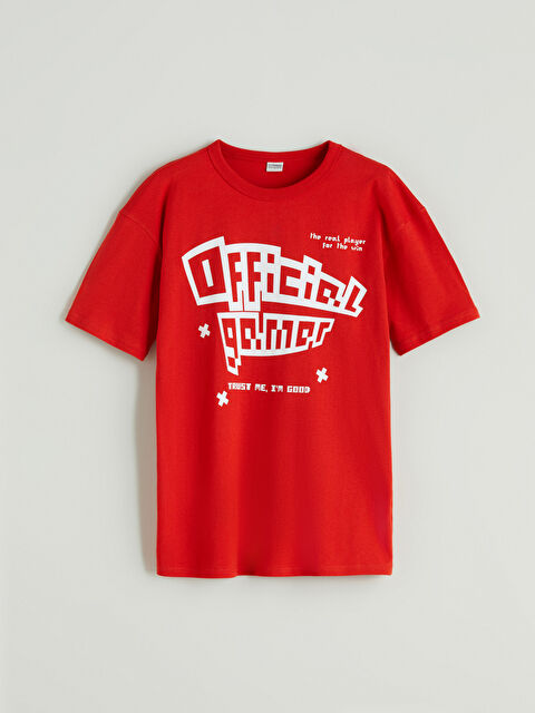 LCW Kids Bisiklet Yaka Erkek Çocuk Tişört - S5PG64Z4-JQ5