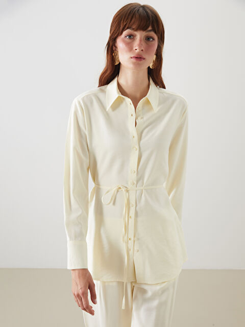 LCWAIKIKI Classic Loose Fit Kadın Gömlek Tunik - S5PG76Z8-CYN