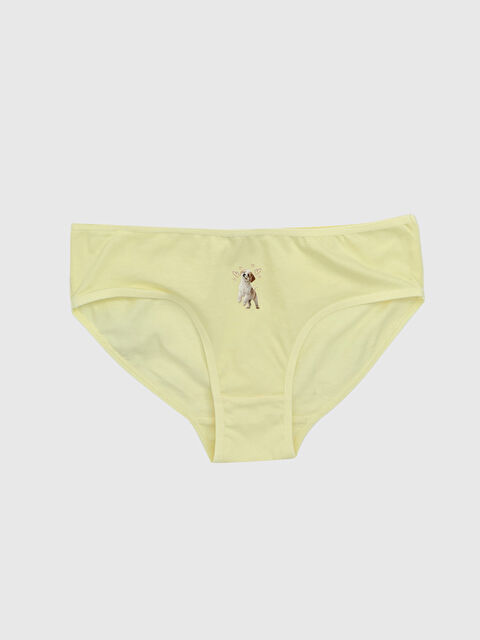 LCW Kids Baskılı Kız Çocuk Külot