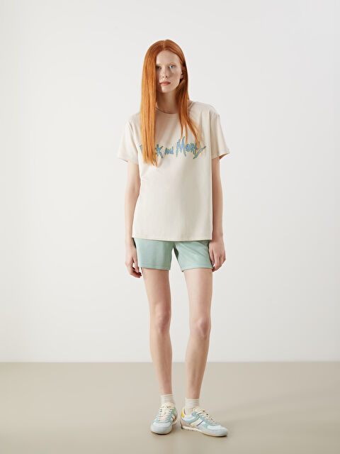 XSIDE Beli Lastikli Kadın Şort - S5PH30Z8-ZBC