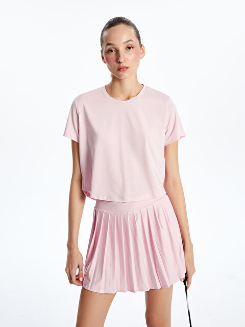 XSIDE ACTIVE Bisiklet Yaka Kadın Spor Tişört - S5PH43Z8-CX5