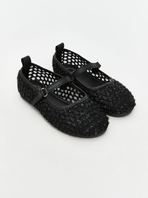 LCW STEPS Sim Detaylı Kız Çocuk File Babet - S5PH46Z4-HUC