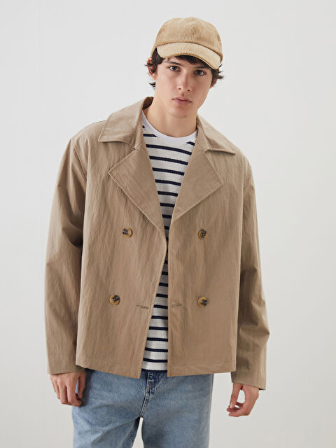 XSIDE Standart Kalıp Ceket Yaka Erkek Mont - S5PH65Z8-R62