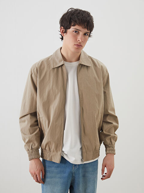 XSIDE Rahat Kalıp Ceket Yaka Erkek Mont - S5PH70Z8-R62