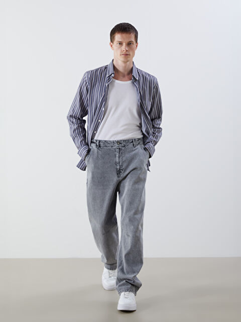 LCW Jeans 800 Balloon Fit Men's Jeans - S5PI89Z8-GRD