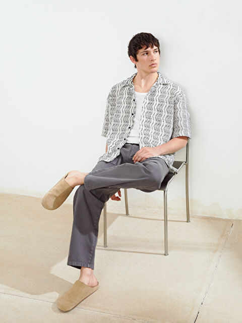 XSIDE Standart Kalıp Gabardin Erkek Pantolon - S5PI91Z8-HZX