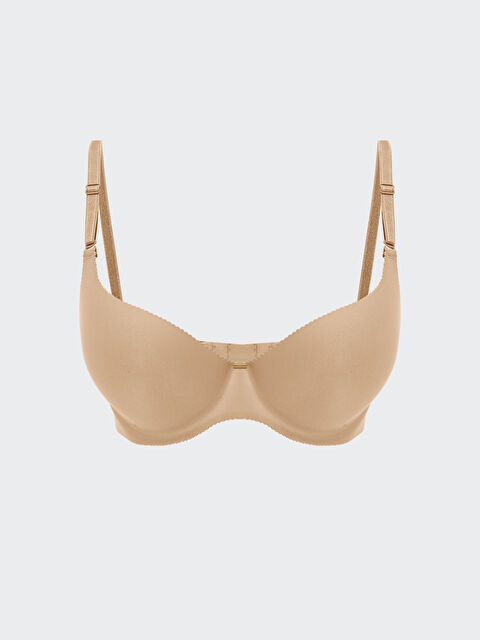 LCW DREAM Balensiz Dolgulu Düz Tişört Sütyen - S5PJ32Z8-G3Y