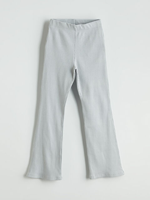 LCW Kids Fitilli İspanyol Paça Kız Çocuk Tayt - S5PK47Z4-G7J