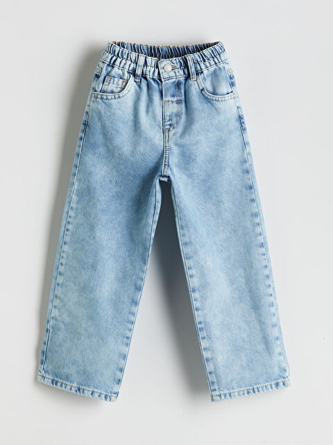 LCW Kids Beli Lastikli Erkek Çocuk Jean Pantolon - S5PL11Z1-H45