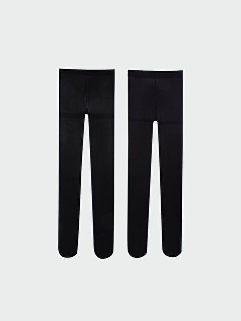 LCW ECO Kız Çocuk İnce Külotlu Çorap 2'li - S5PL84Z4-CVL