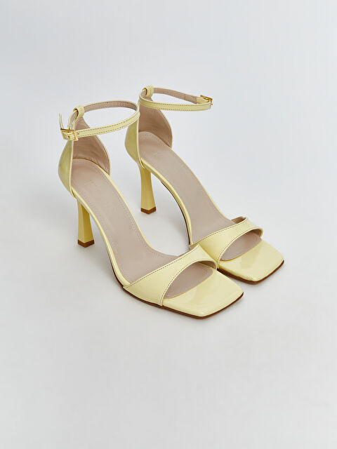 KOOR Tek Bantlı Bilekten Bağlamalı Kadın Topuklu Ayakkabı - S5PN15Z8-DJQ