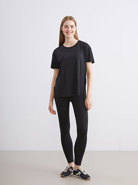 KOOR SPORT Beli Lastikli Kadın Spor Tayt - S5PN69Z8-CVL