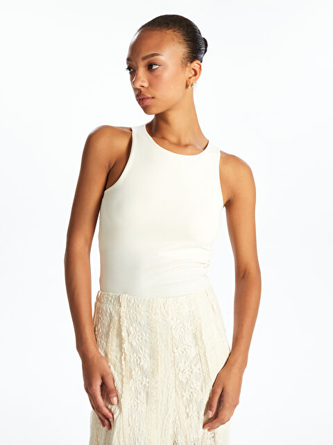 LCW Vision Bisiklet Yaka Kadın Atlet - S5PN86Z8-KXP