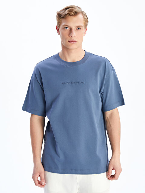 LCW Vision Crew Neck Printed Jersey Men's T-Shirt - S5PO41Z8-HFK